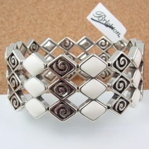 BRIGHTON LANAKAI REVERSIBLE STRETCH BRACELET NWT